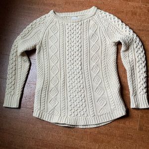 Ll bean fisherman’s sweater
